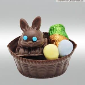 Marshmallow Bunny in Basket